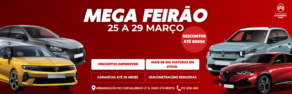 MEGA FEIRÃO – DE 25 a 29 de Março – MOITA