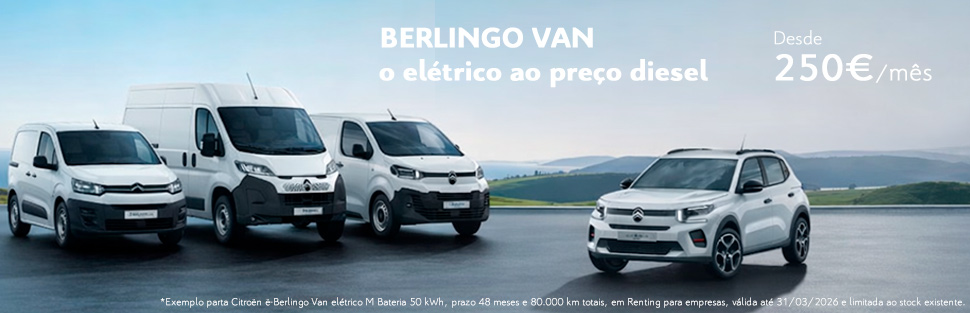 COMERCIAIS ELÉTRICOS AO MESMO PREÇO DO DIESEL